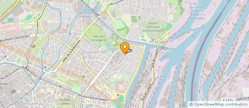 localisation de l'entreprise AJSC FAMILY à STRASBOURG