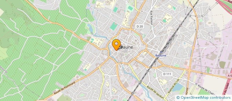 localisation de l'entreprise AJSL à BEAUNE