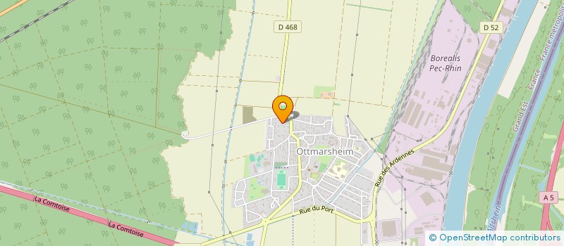 localisation de l'entreprise AJSM  OTTMARSHEIM