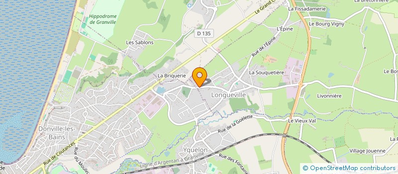 localisation de l'entreprise AJSP VALOGNES à LONGUEVILLE