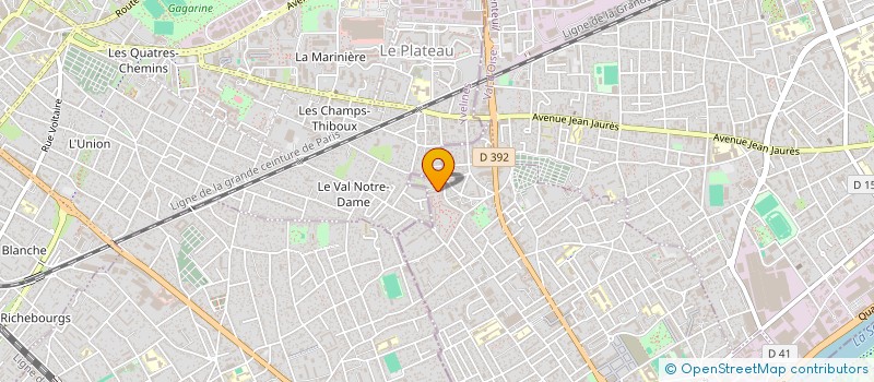 localisation de l'entreprise AJSU AUTOMOBILES à BEZONS