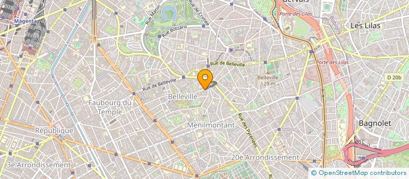 localisation de l'entreprise AJT  PARIS