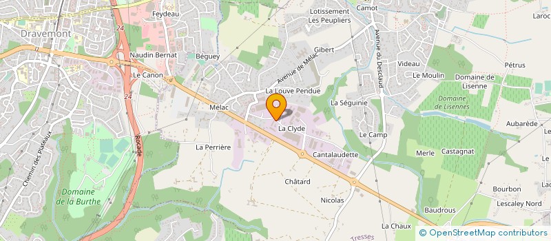 localisation de l'entreprise AJT SERVICES  SAINT-ANDRE-DE-CUBZAC