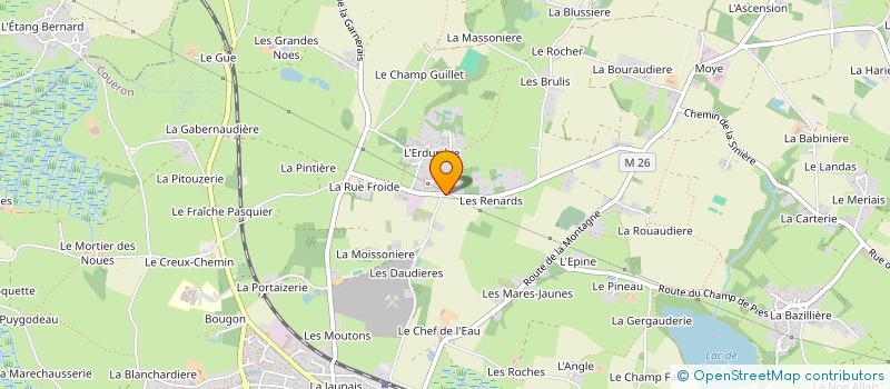 localisation de l'entreprise AJTECH à COUERON