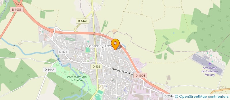 localisation de l'entreprise AJTI  FONTENAY-TRESIGNY