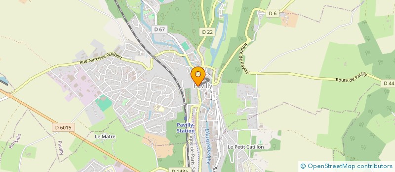 localisation de l'entreprise AJTP76  PAVILLY