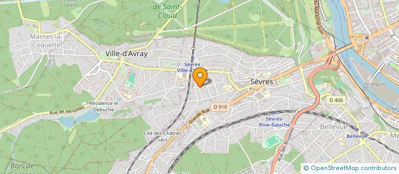 localisation de l'entreprise AJUMATHI  SEVRES