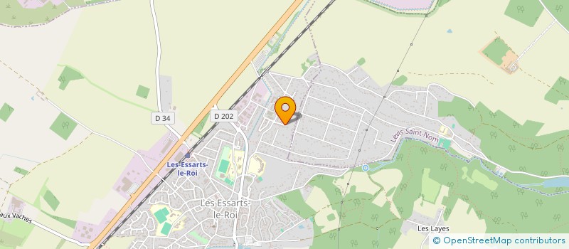 localisation de l'entreprise AJURIAGUERRA  LES ESSARTS-LE-ROI