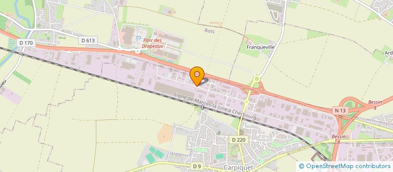 localisation de l'entreprise AJUSTRAINER à BRETTEVILLE-SUR-ODON