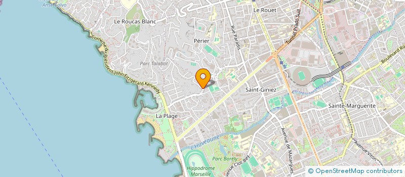 localisation de l'entreprise AJV COLLECTION  MARSEILLE