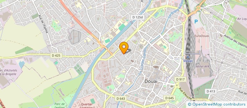 localisation de l'entreprise AJV EXPERT à DOUAI