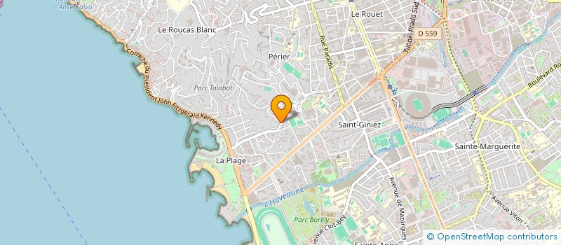 localisation de l'entreprise AJV IMMOBILIER à MARSEILLE