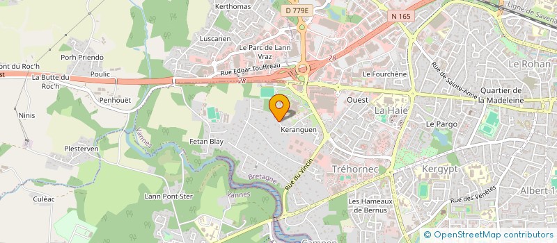 localisation de l'entreprise AJVA à VANNES
