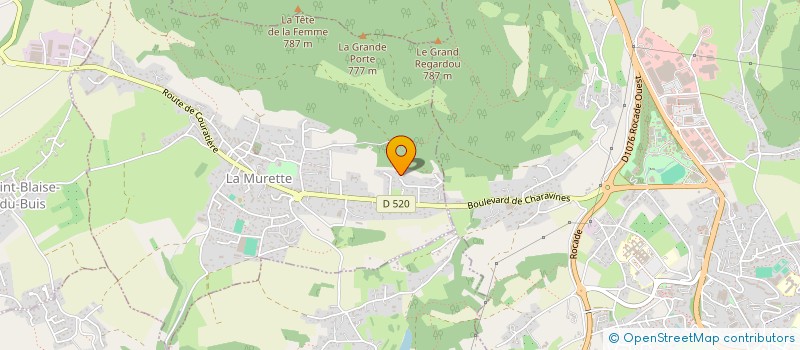 localisation de l'entreprise AJVCONSEILS RH & COACHING à LA MURETTE