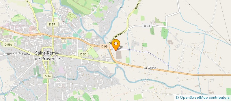 localisation de l'entreprise AJVT SARL à SAINT-REMY-DE-PROVENCE