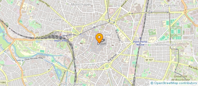 localisation de l'entreprise AJY à DIJON