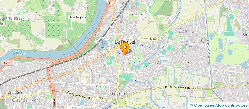 localisation de l'entreprise AJY  LE PONTET