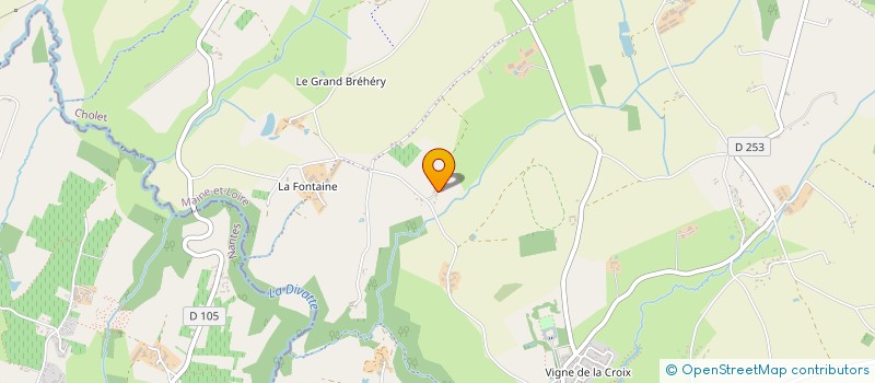 localisation de l'entreprise AJY TRANSPORTS à OREE-D'ANJOU