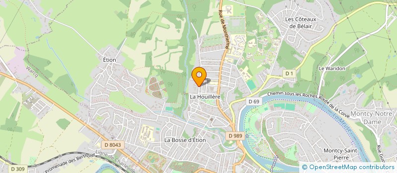 localisation de l'entreprise AJY2Z  CHARLEVILLE-MEZIERES