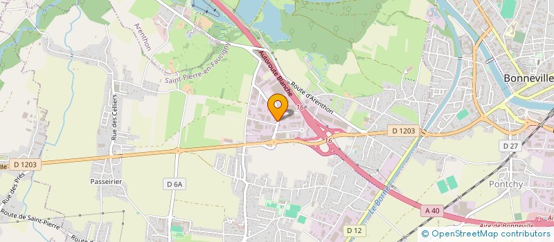 localisation de l'entreprise AJYCOM REPRO SYSTEMS à SAINT-PIERRE-EN-FAUCIGNY