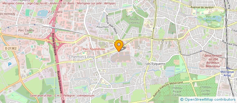 localisation de l'entreprise AJYR  MERIGNAC