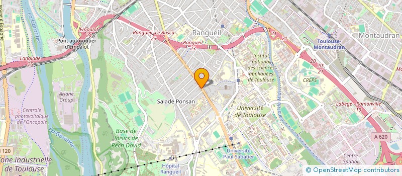localisation de l'entreprise AJZ DEUX  TOULOUSE