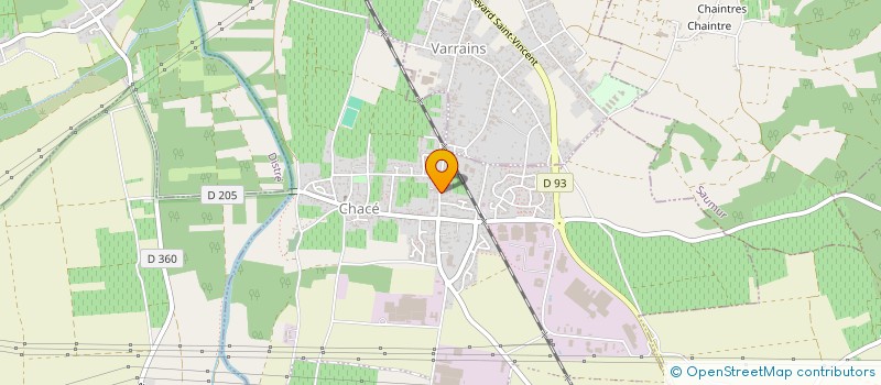 localisation de l'entreprise AK'1 LOCATION  BELLEVIGNE-LES-CHATEAUX