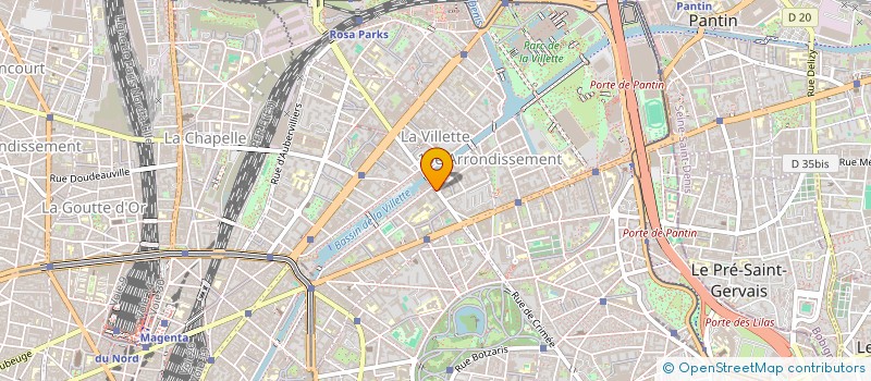 localisation de l'entreprise AK  PARIS