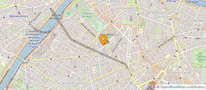 localisation de l'entreprise AK 75  PARIS