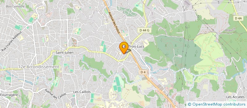 localisation de l'entreprise AK à MARSEILLE