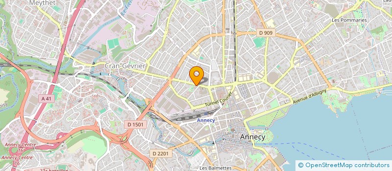 localisation de l'entreprise AK à ANNECY
