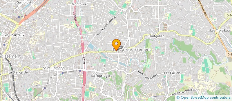 localisation de l'entreprise AK ALIMENTATION à MARSEILLE