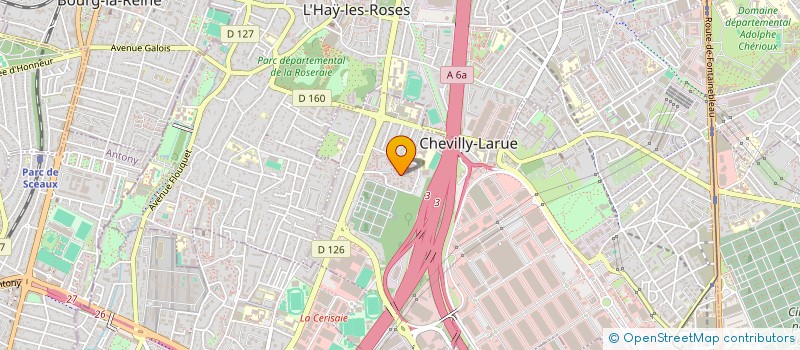 localisation de l'entreprise AK-AM EXCELENCIA SERVICES  CHEVILLY-LARUE