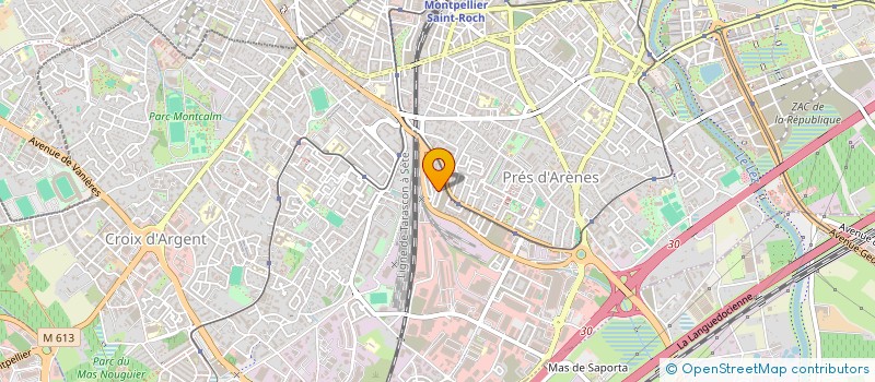 localisation de l'entreprise AK ASSOCIES à MONTPELLIER