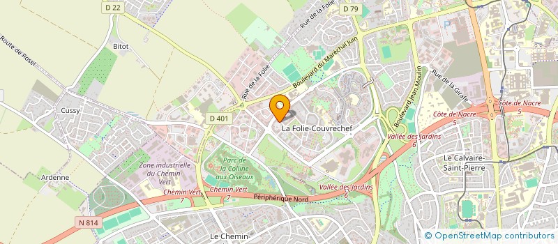localisation de l'entreprise AK AUTOMOBILES SARL à CAEN