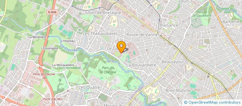 localisation de l'entreprise AK BAT  SAINT-HERBLAIN