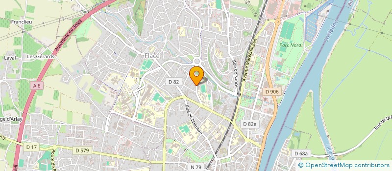 localisation de l'entreprise AK-BAT à MACON