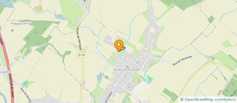 localisation de l'entreprise AK BATIMENT  VIREY-LE-GRAND