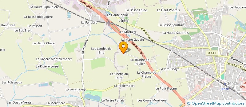 localisation de l'entreprise AK BATIMENT à PIRE-CHANCE