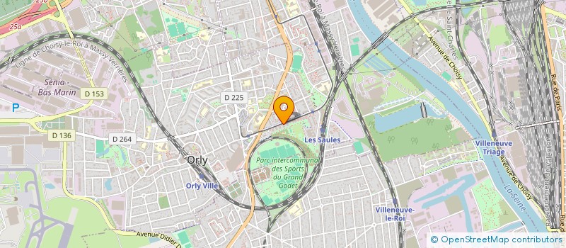 localisation de l'entreprise AK BATIMENT  ORLY