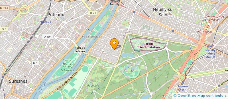 localisation de l'entreprise AK BATIMENT  NEUILLY-SUR-SEINE