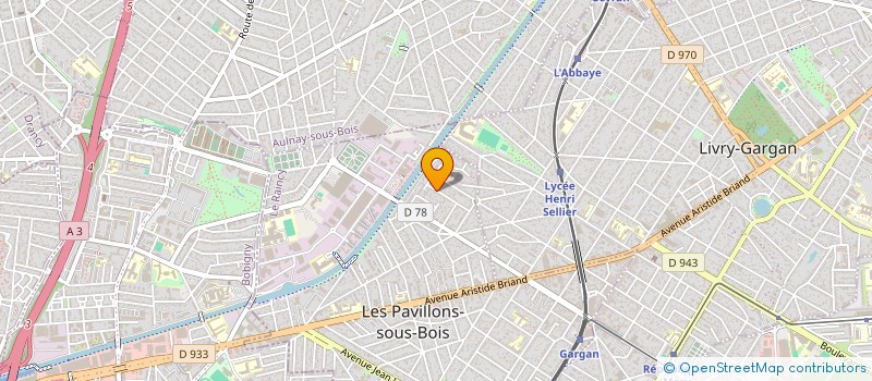 localisation de l'entreprise AK-BELLI à LES PAVILLONS-SOUS-BOIS