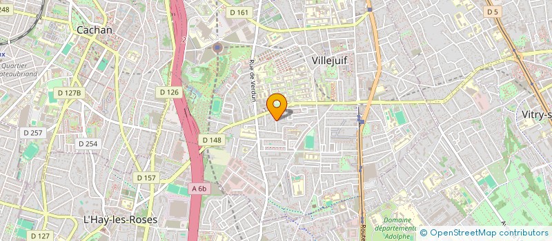 localisation de l'entreprise AK&BL IMMOBILIER N à VILLEJUIF