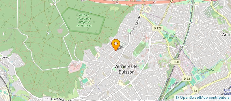localisation de l'entreprise AK BRAHAM à VERRIERES-LE-BUISSON