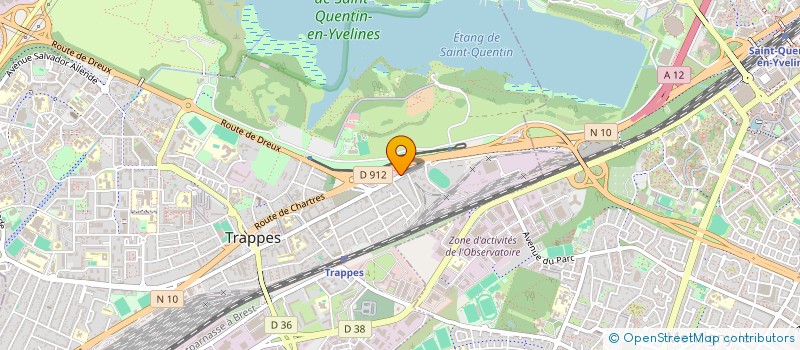 localisation de l'entreprise AK CARE à TRAPPES