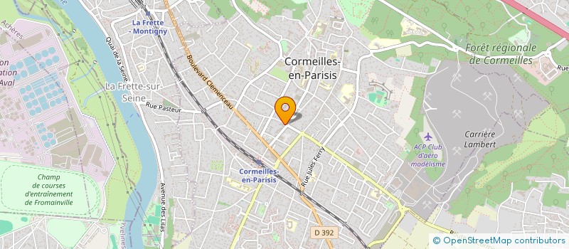 localisation de l'entreprise AK CARNOT  CORMEILLES-EN-PARISIS