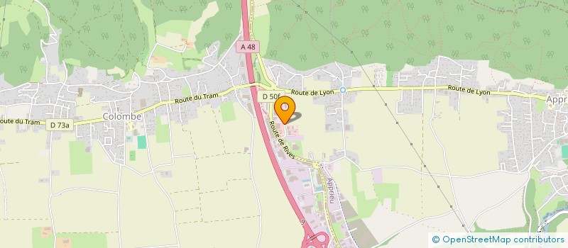 localisation de l'entreprise AK CHARPENTE  IZEAUX