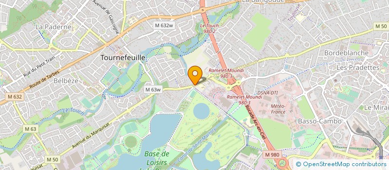 localisation de l'entreprise AK CLIM  TOURNEFEUILLE