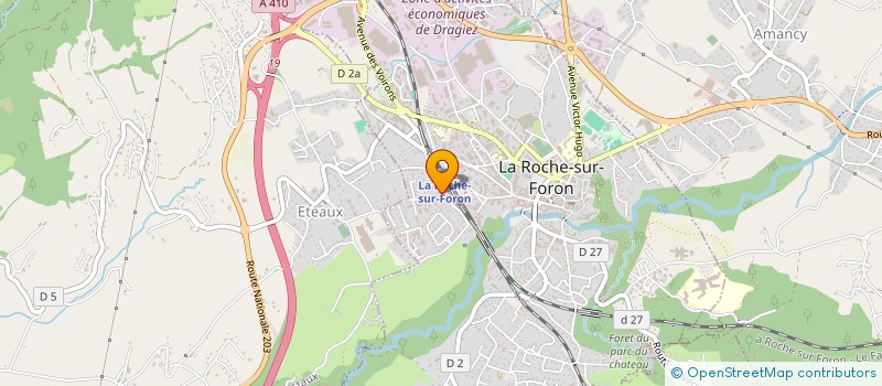 localisation de l'entreprise AK COMMERCE  LA ROCHE-SUR-FORON