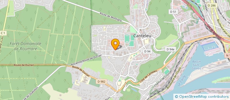 localisation de l'entreprise AK CONCEPT  CANTELEU